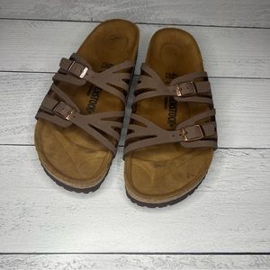 NEW Granada Mocha Birkenstocks 42